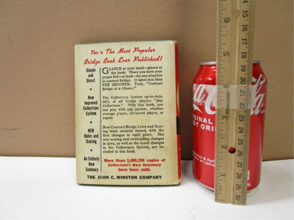 1946 Culbertson's Own Summary Contract Bridge Book
