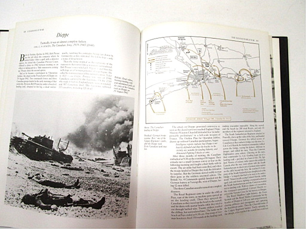 Canadians at War Book by Jim Lotz 1990