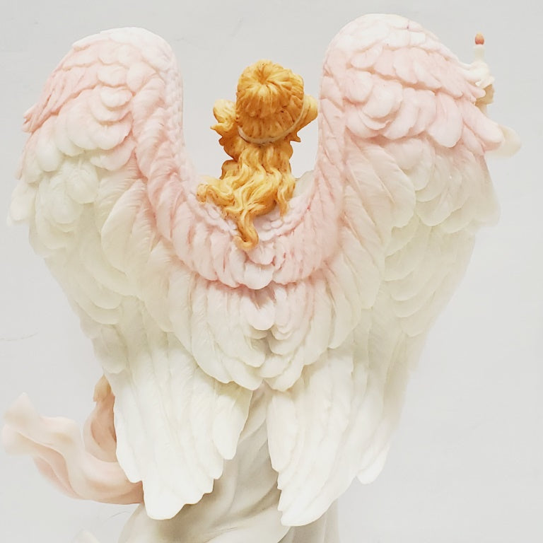 Seraphim Classics Angel by Roman Hope "Light in the Distance" Breast Cancer
