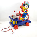 Fisher-Price Donald Duck Xylophone Wooden Pull Toy #185 1938 - 1952
