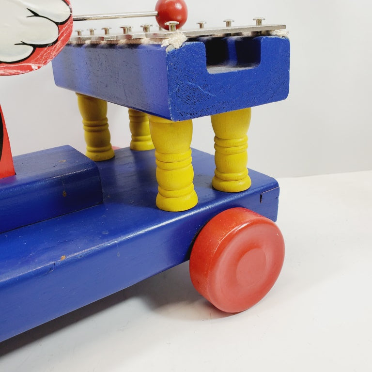 Fisher-Price Donald Duck Xylophone Wooden Pull Toy #185 1938 - 1952