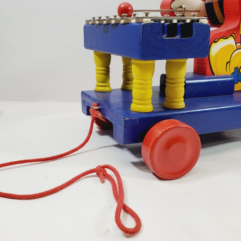 Fisher-Price Donald Duck Xylophone Wooden Pull Toy #185 1938 - 1952