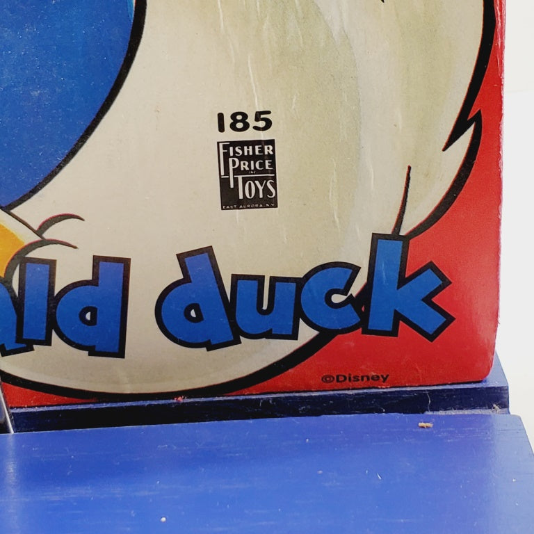 Fisher-Price Donald Duck Xylophone Wooden Pull Toy #185 1938 - 1952
