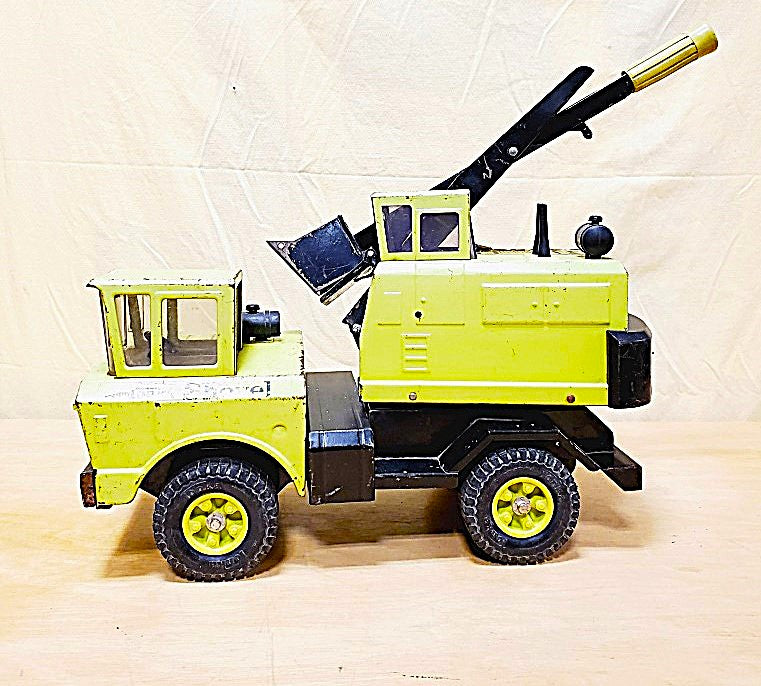 1967 Green Tonka Mighty Shovel 3930 Pressed Steel [50]