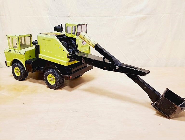 1967 Green Tonka Mighty Shovel 3930 Pressed Steel [50]