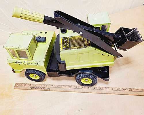 1967 Green Tonka Mighty Shovel 3930 Pressed Steel [50]