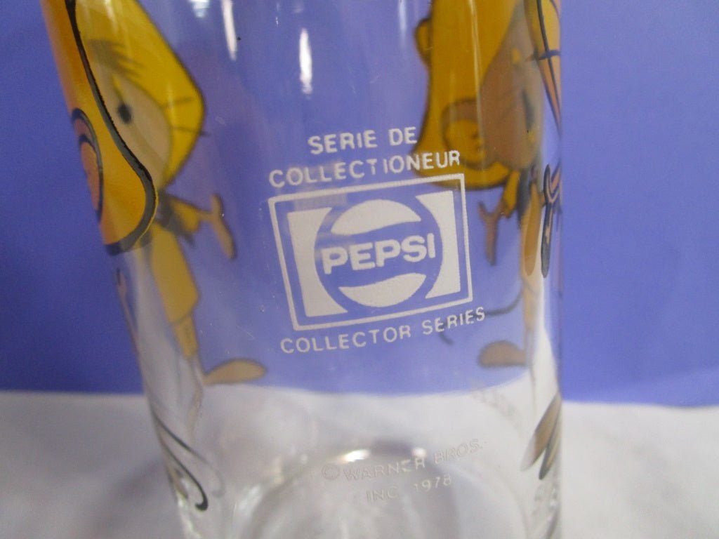 1978 Speedy Gonzales Tim Horton's Pepsi Glass (82388 - Cactus Jax Unique Collectibles