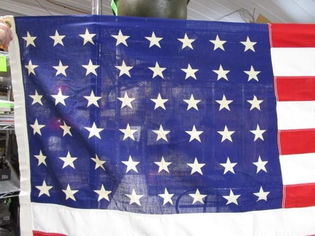 48-star cotton American flag (207 - Cactus Jax Unique Collectibles