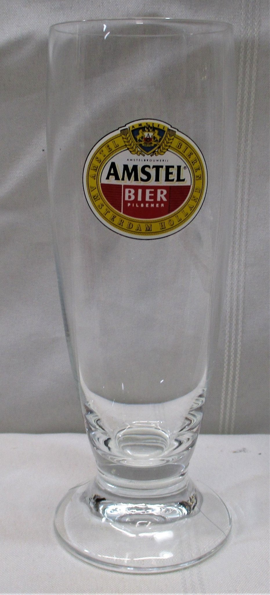 Amstel Beer Glass Silkscreened [74681 - Cactus Jax Unique Collectibles