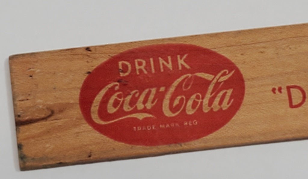 Antique 12" Coca-Cola Wooden Ruler [102 - Cactus Jax Unique Collectibles