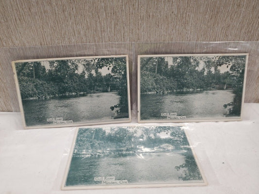 Antique Postcards Photos of Gull Rock Minden, Ontario Set of Three 4 x 6" [34332 - Cactus Jax Unique Collectibles