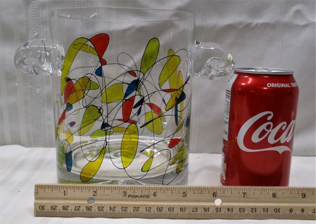 Art Glass Ice Bucket (74655 - Cactus Jax Unique Collectibles