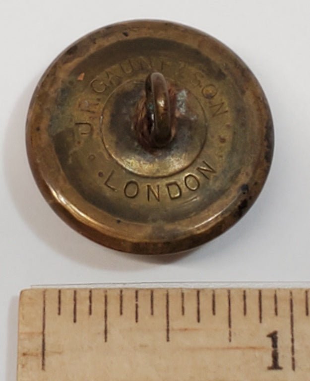 Canada Military Brass Button Canon Kings Crown [92276 - Cactus Jax Unique Collectibles