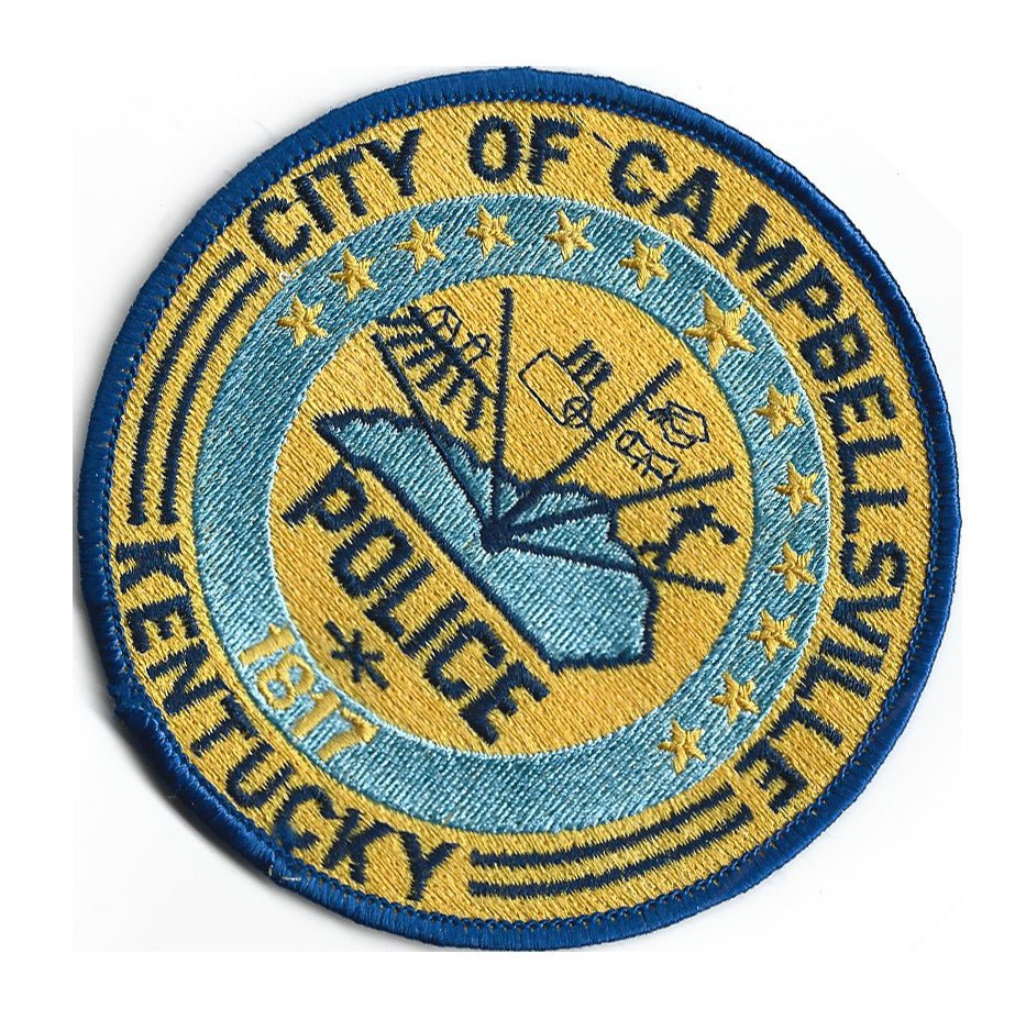 City of Campbellsville, Kentucky- Police Patch (94078) - Cactus Jax Unique Collectibles