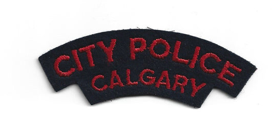 City Police- Obsolete Calgary Patch (94015) - Cactus Jax Unique Collectibles
