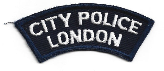 City Police- Obsolete London Patch (94006) - Cactus Jax Unique Collectibles