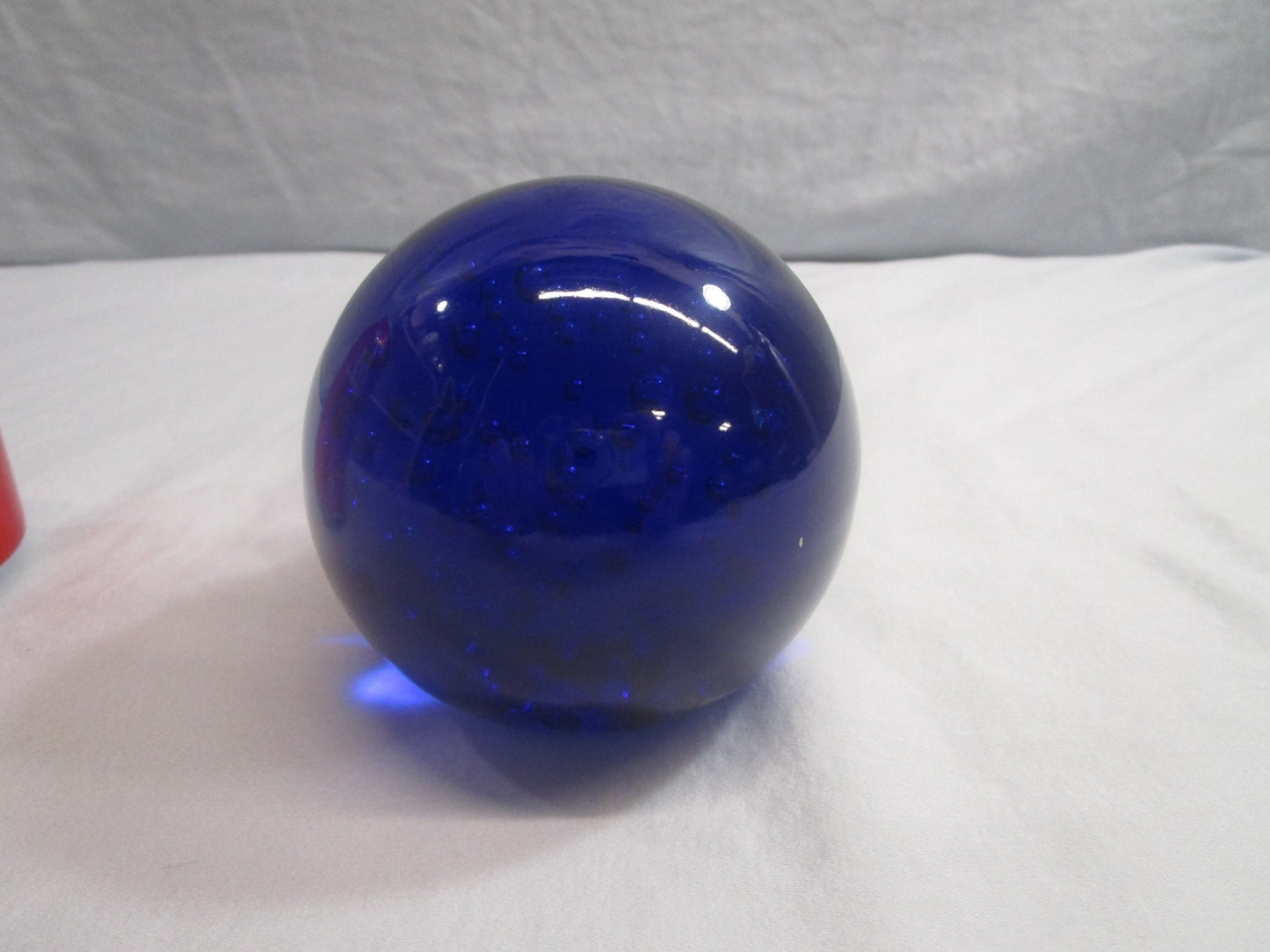 Cobalt Blue Art Glass Paperweight [82316 - Cactus Jax Unique Collectibles
