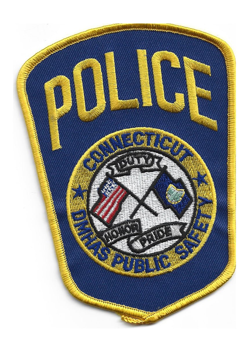 Connecticut DMHAS Public Safety Police Patch (94085) - Cactus Jax Unique Collectibles