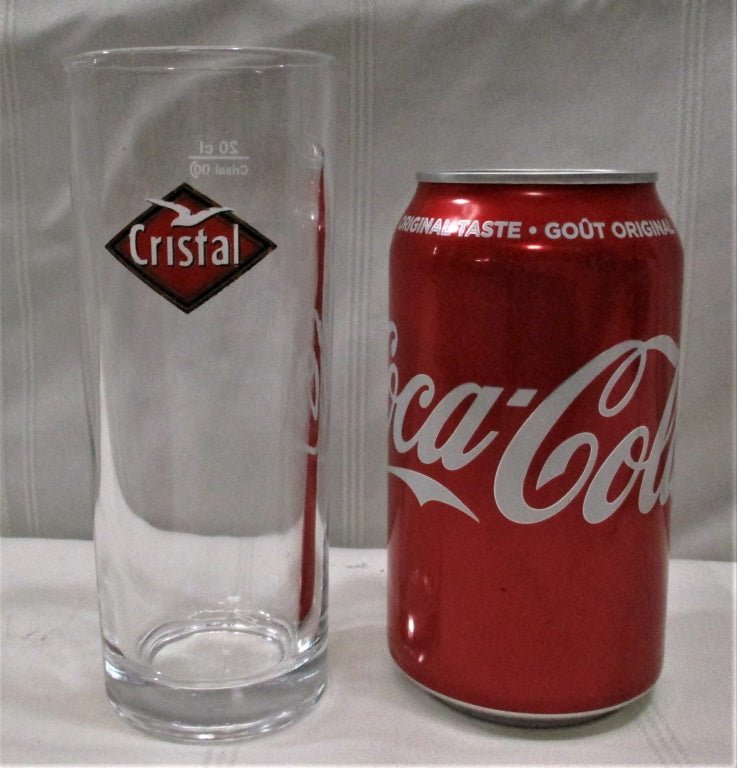 Cristal Beer Glass (74670 - Cactus Jax Unique Collectibles