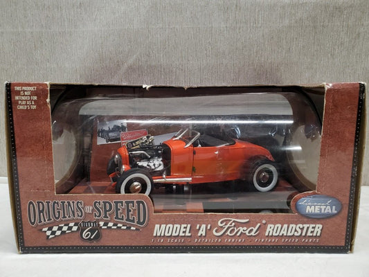 Die Cast Model A Ford Roadster in Box 1:18 Scale - Cactus Jax Unique Collectibles