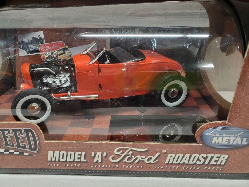Die Cast Model A Ford Roadster in Box 1:18 Scale - Cactus Jax Unique Collectibles