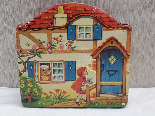 George Horner Red Riding Hood Tin England [34338 - Cactus Jax Unique Collectibles