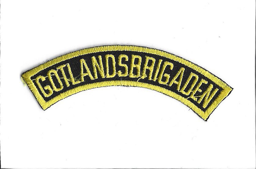 Gotlands Brigaden-Gotland Brigade,Sweden Patch(94061) - Cactus Jax Unique Collectibles