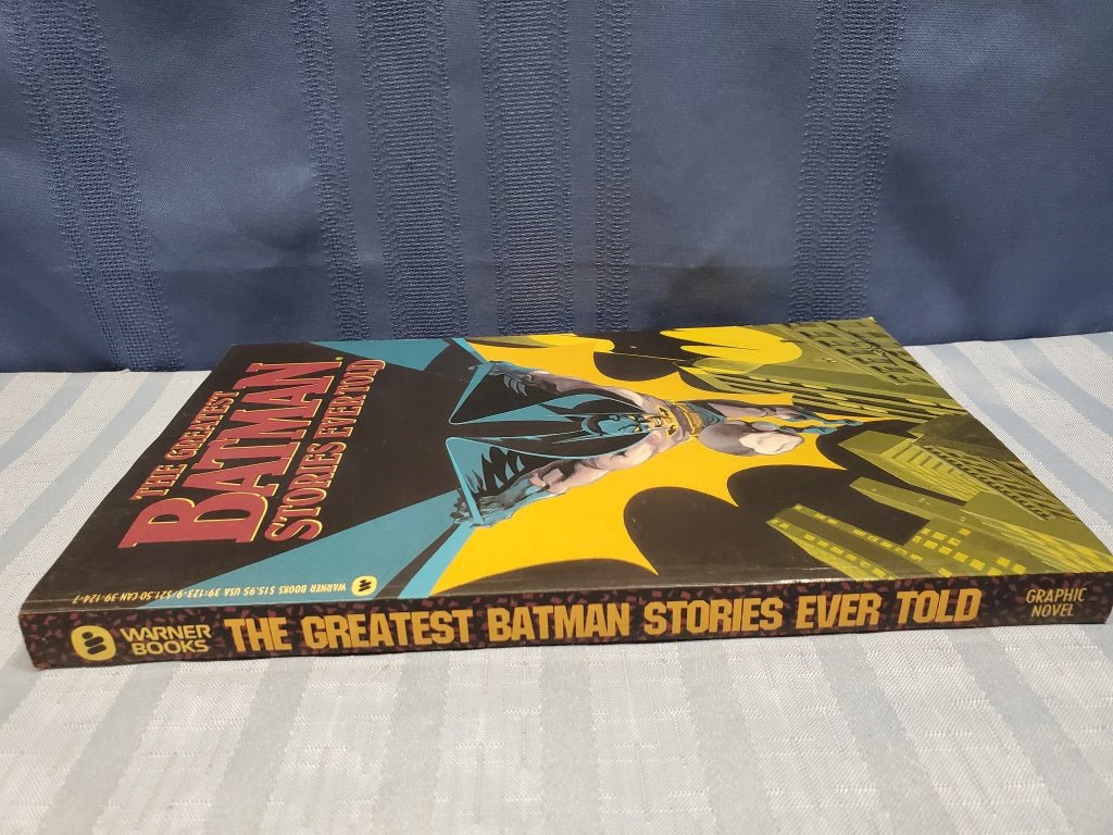 Graphic Novel The Greatest Batman Stories Ever Told (34448) 1988 - Cactus Jax Unique Collectibles