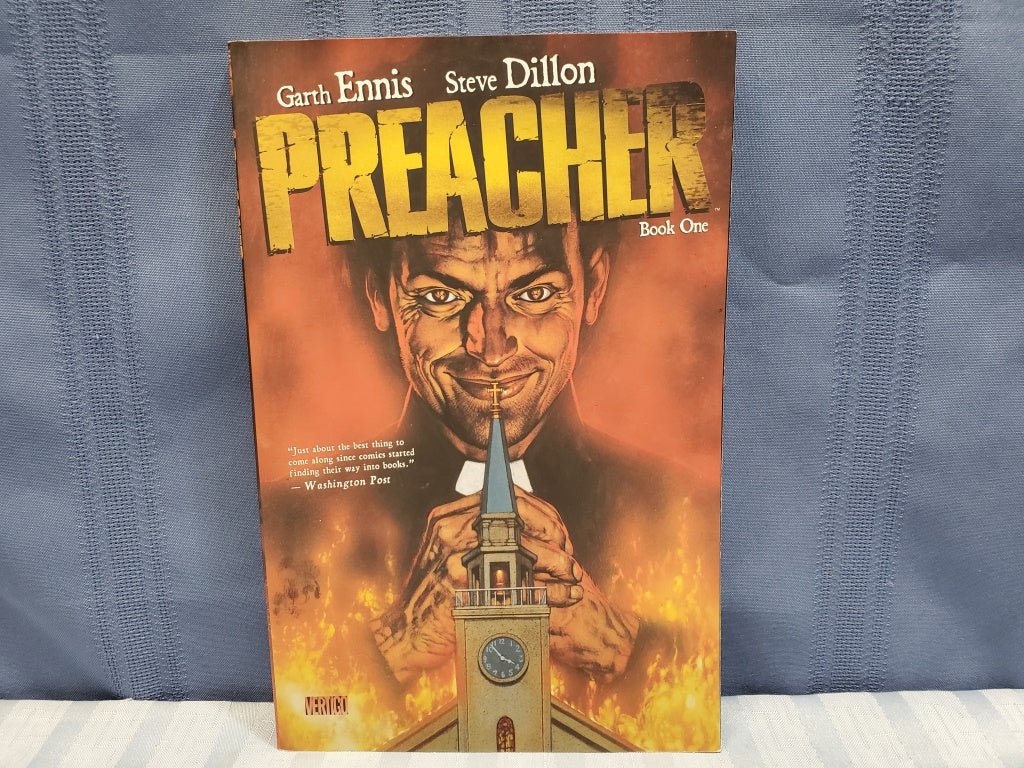 Graphic Novel Vertigo Preacher Book One (34445) - Cactus Jax Unique Collectibles