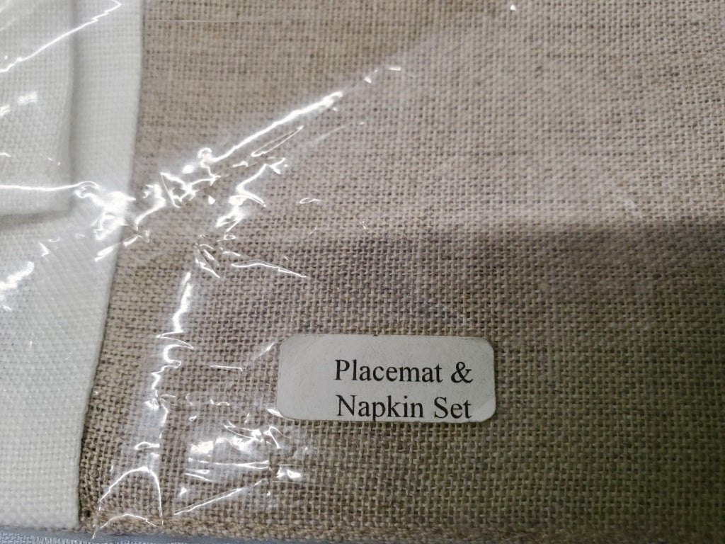Irish Linen Placemat & Napkin Set Made in Ireland New in Package [34483 - Cactus Jax Unique Collectibles