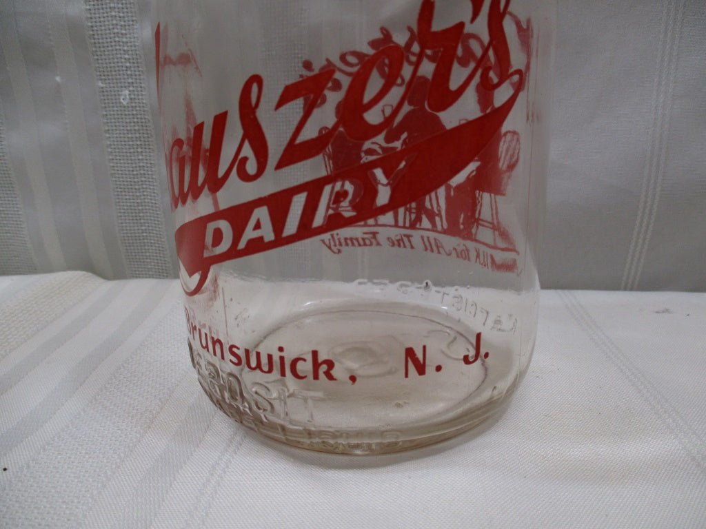 Krauszer's Milk Bottle Silkscreened New Brunswick (74659 - Cactus Jax Unique Collectibles