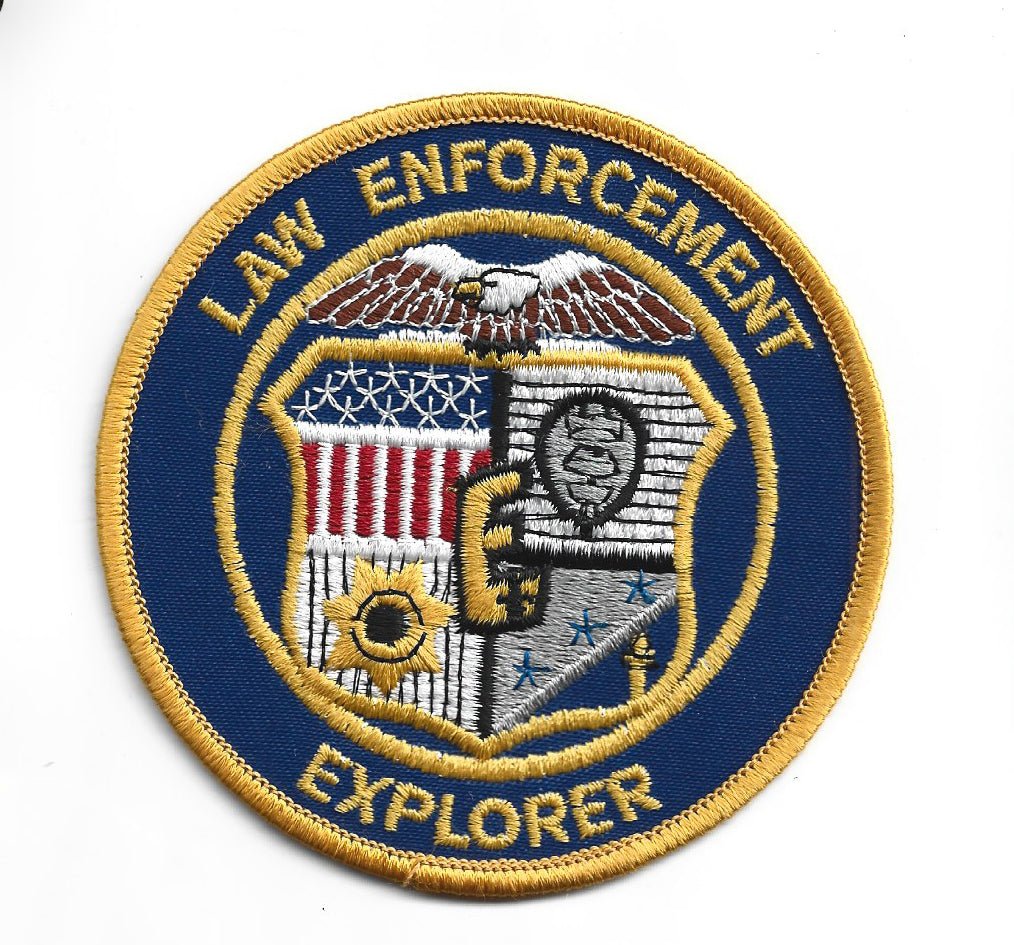 Law Enforcement Explorer Patch (94039) - Cactus Jax Unique Collectibles