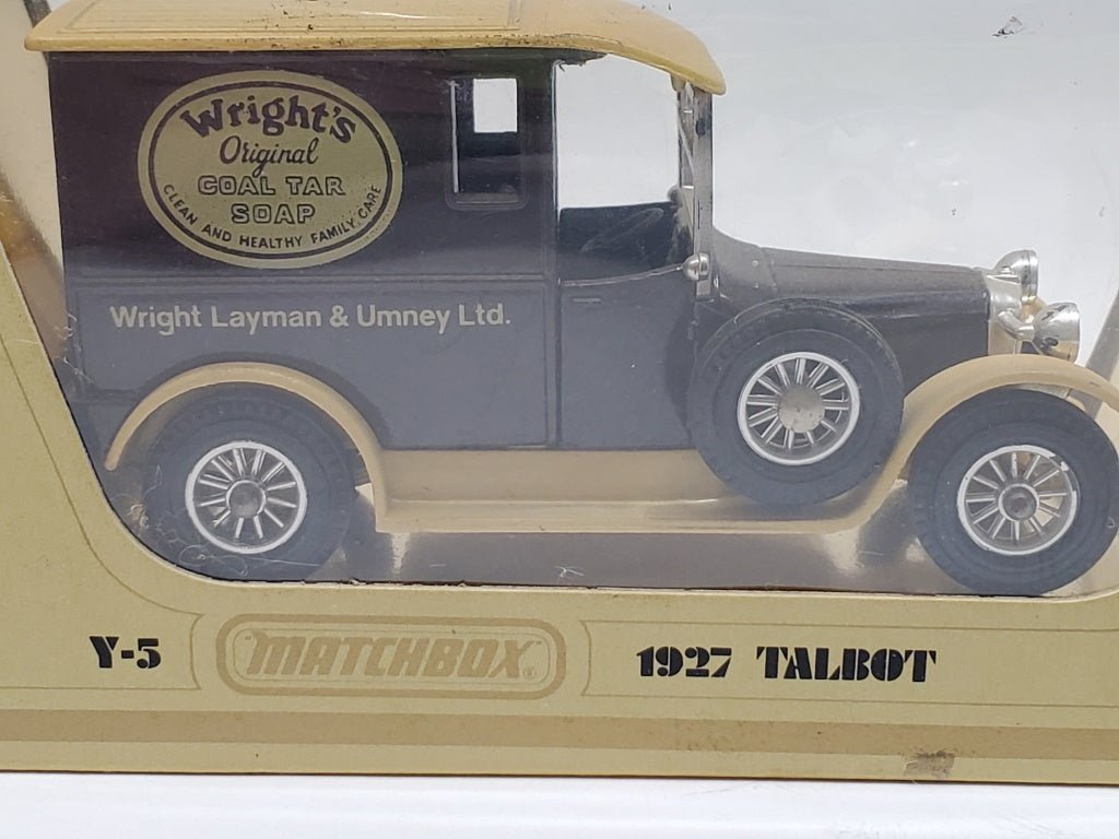 Matchbox Models of Yesteryear Y-5 1927 Talbot Wright's Original Goal Tar Soap [106 - Cactus Jax Unique Collectibles