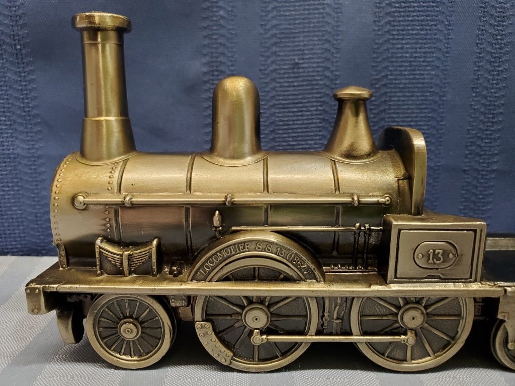 Metal Locomotive S.S. 13 #'D 1864 [34430 - Cactus Jax Unique Collectibles