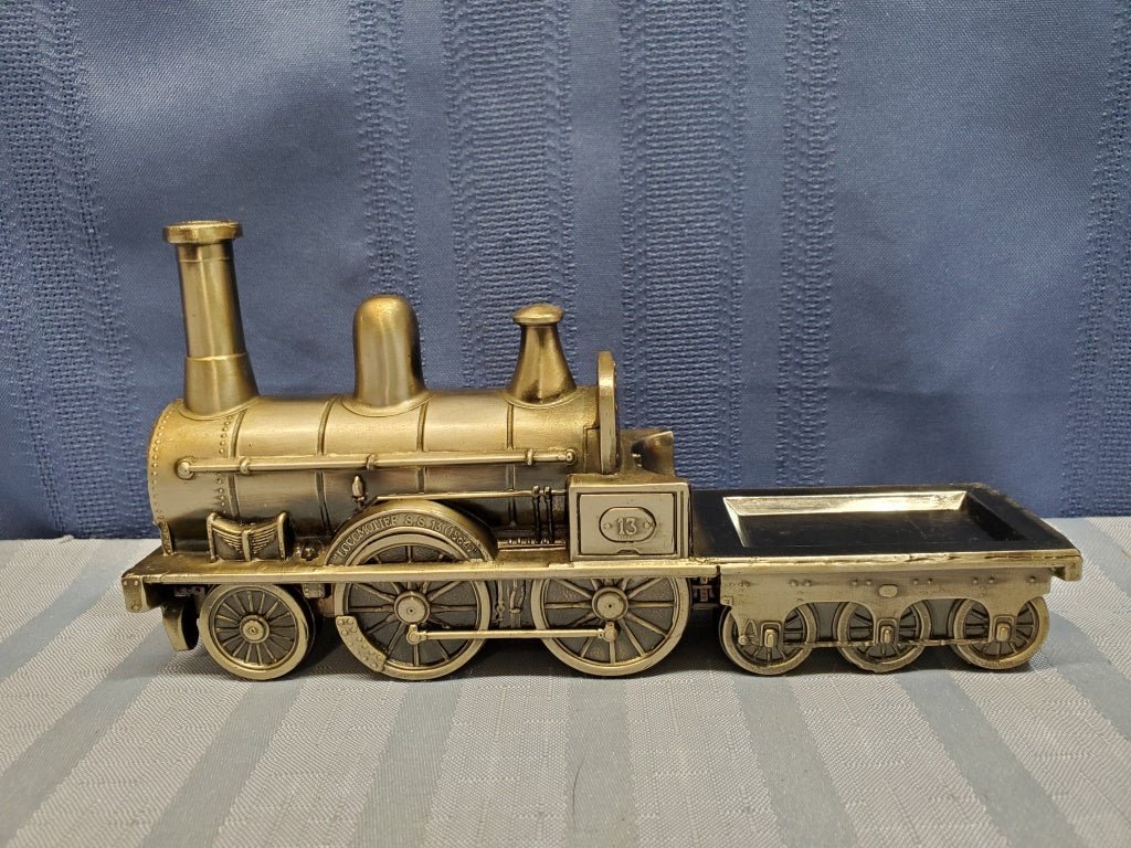 Metal Locomotive S.S. 13 #'D 1864 [34430 - Cactus Jax Unique Collectibles