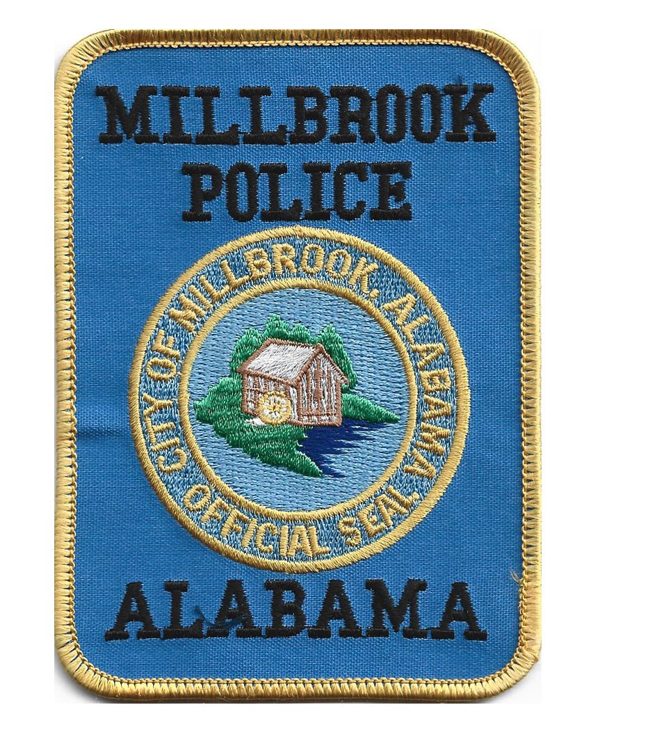 Millbrook, Alabama Police Patch (94084) - Cactus Jax Unique Collectibles