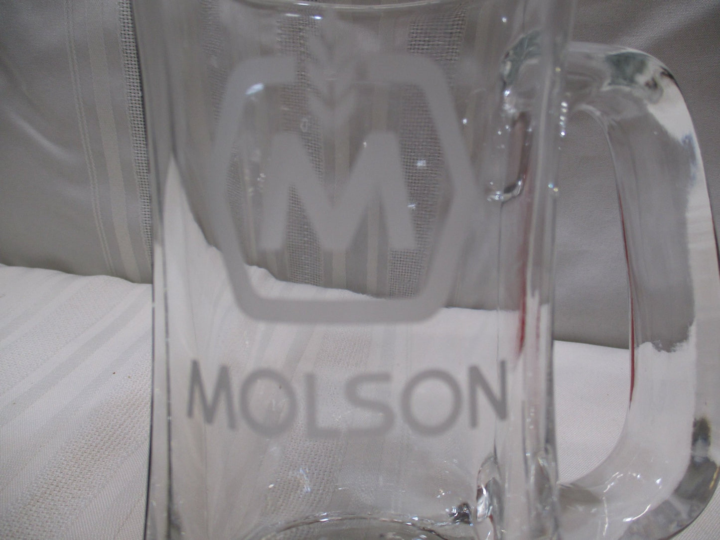 Molson Beer Mug Etched Crystal (74692 - Cactus Jax Unique Collectibles