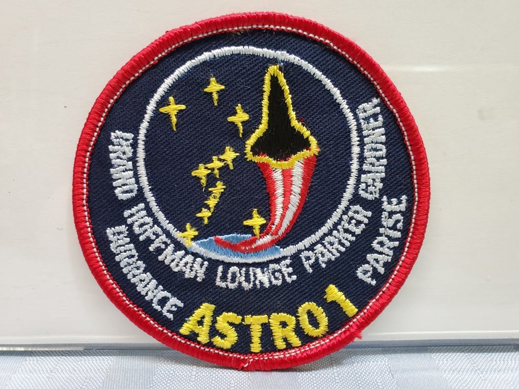 NASA Patch ASTRO 1 Parker Lounge Parise Gardner (34386) - Cactus Jax Unique Collectibles