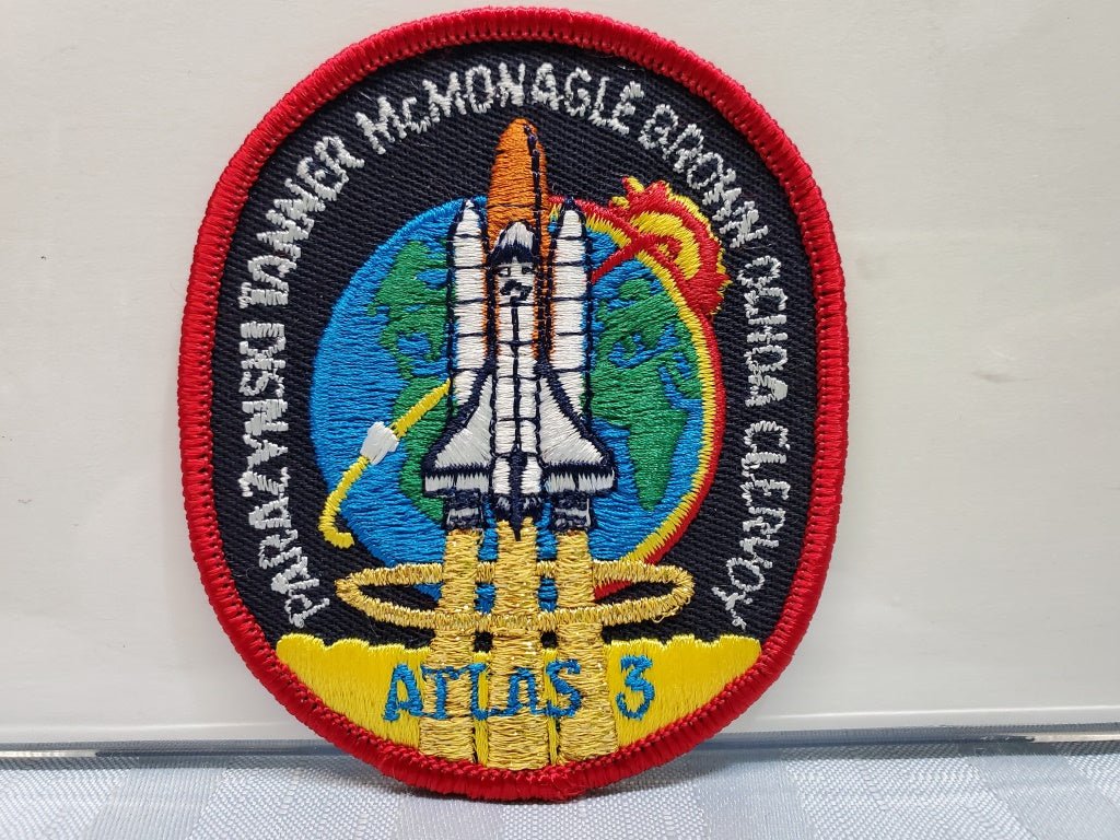 NASA Patch Atlas 3 Tanner McMonagle Brown Ochoa (34370) - Cactus Jax Unique Collectibles