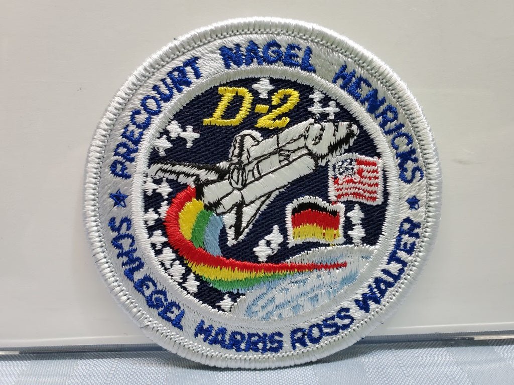 NASA Patch D-2 Schlegel Marris Ross Walter (34354) - Cactus Jax Unique Collectibles