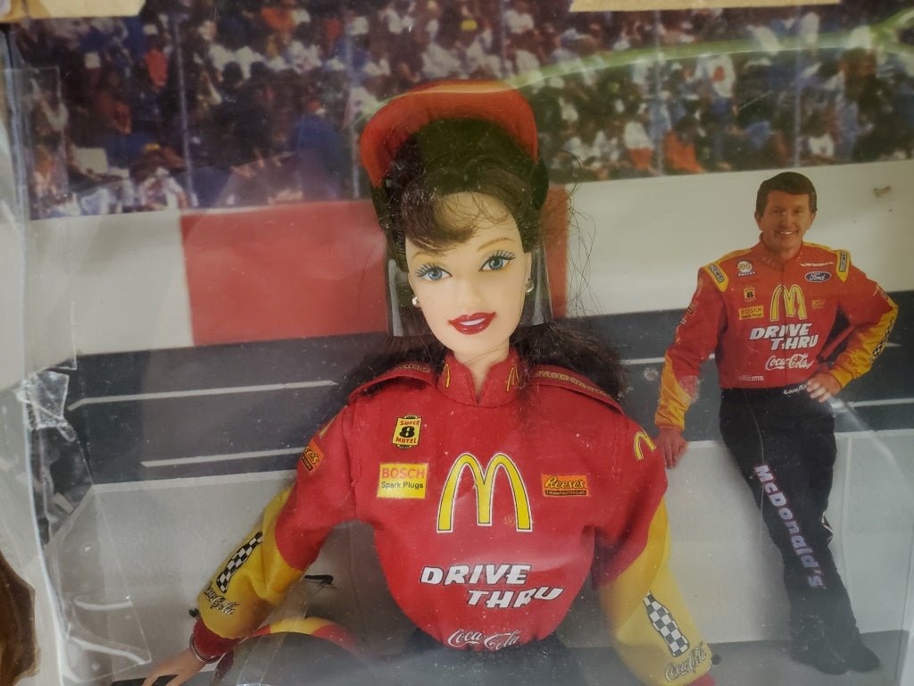 Nascar Official #94 McDonald's Coca Cola Barbie #22954 - Cactus Jax Unique Collectibles