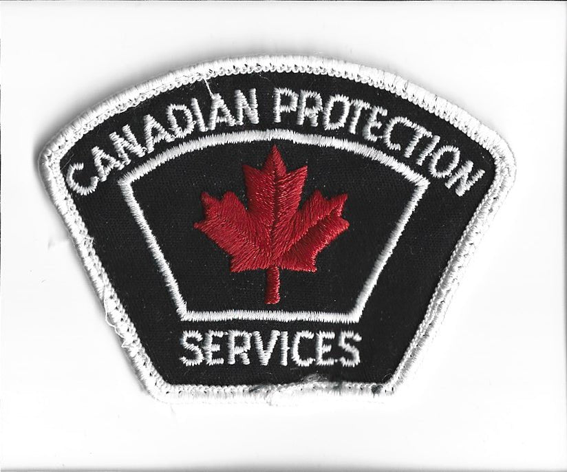 Obsolete Canadian Protection Services Patch (94036) - Cactus Jax Unique Collectibles