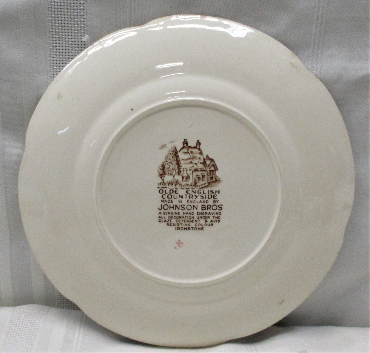 Olde English Countryside Plate 7 3/4" (74717 - Cactus Jax Unique Collectibles