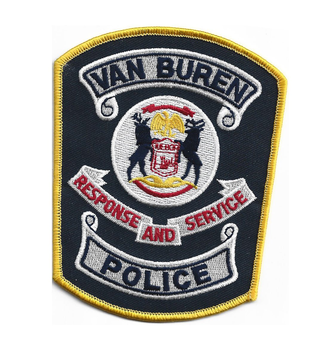 Police- response & Service- Van Buren, MI Patch (94072) - Cactus Jax Unique Collectibles
