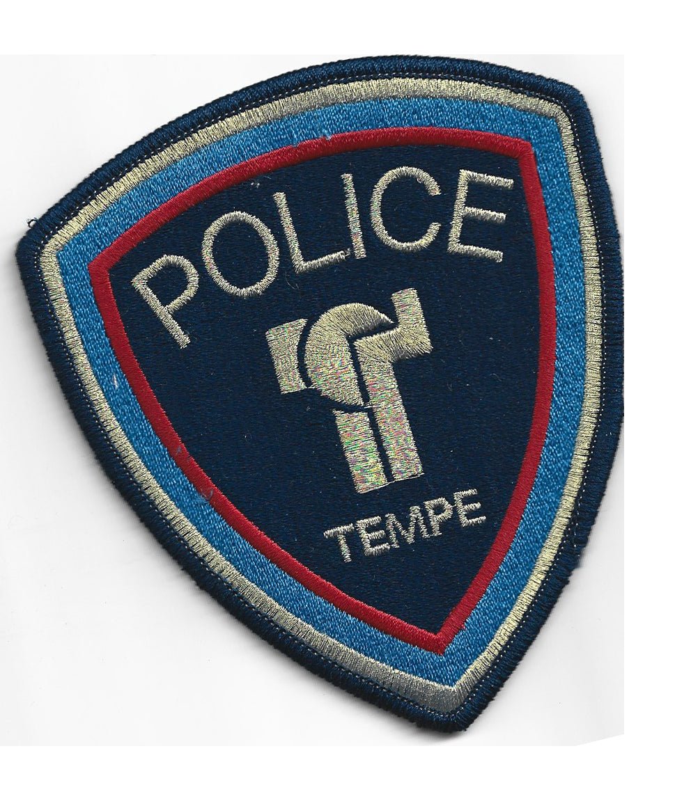 Police Tempe, Arizona Patch (94075) - Cactus Jax Unique Collectibles
