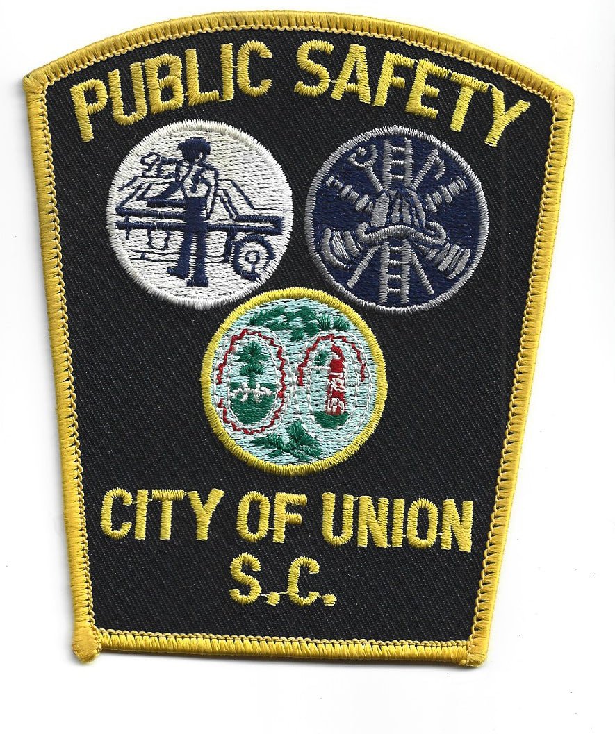 Public Safety- City of Union, S.C. Patch (94053) - Cactus Jax Unique Collectibles