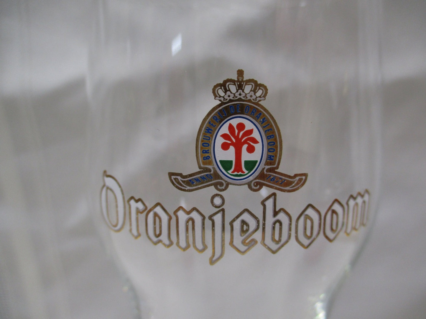 RARE Oranjeboom Beer Glass Netherlands [74683 - Cactus Jax Unique Collectibles