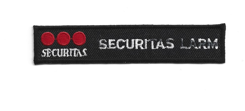 Securitas Larm Patch (94022) - Cactus Jax Unique Collectibles