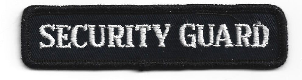 Security Guard Patch (94063) - Cactus Jax Unique Collectibles