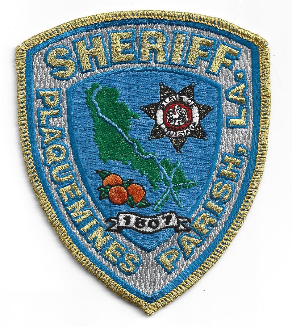 Sheriff-Plaqueminbes Parish, L.A. Patch(94057) - Cactus Jax Unique Collectibles